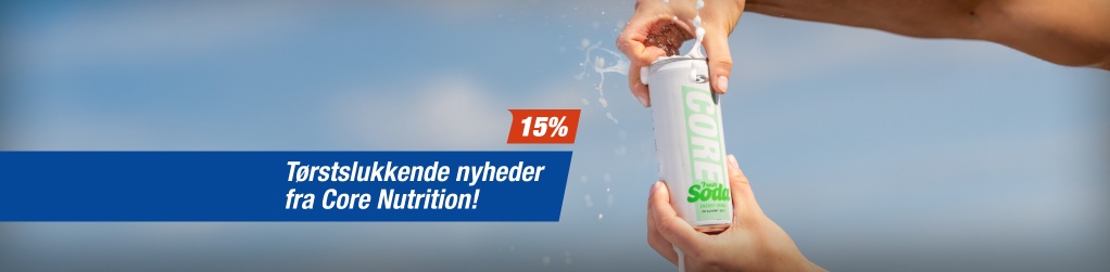 Nyhed! Core Energy Drink + Core Proteinvand - 15 %